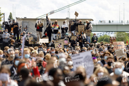 Demonstration 'Black Lives Matter' in Köln