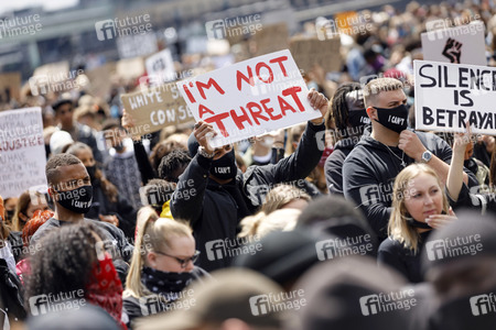 Demonstration 'Black Lives Matter' in Köln