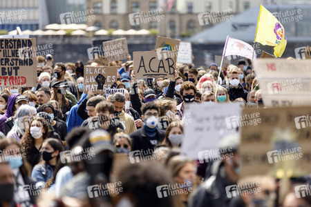 Demonstration 'Black Lives Matter' in Köln
