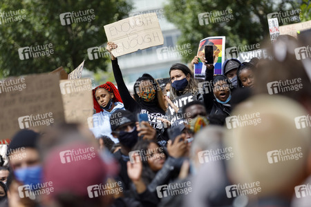 Demonstration 'Black Lives Matter' in Köln