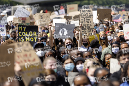 Demonstration 'Black Lives Matter' in Köln