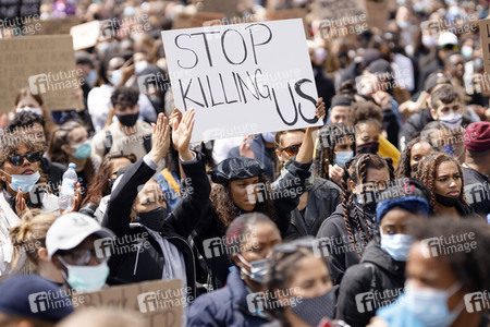Demonstration 'Black Lives Matter' in Köln