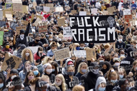 Demonstration 'Black Lives Matter' in Köln