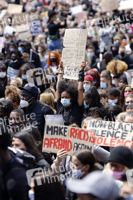 Demonstration 'Black Lives Matter' in Köln