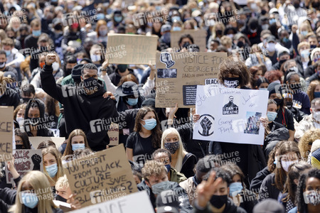 Demonstration 'Black Lives Matter' in Köln