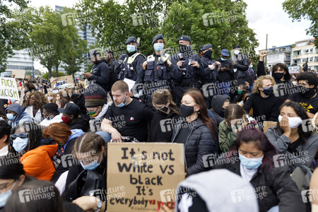 Demonstration 'Black Lives Matter' in Köln
