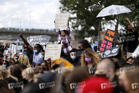 Demonstration 'Black Lives Matter' in Köln