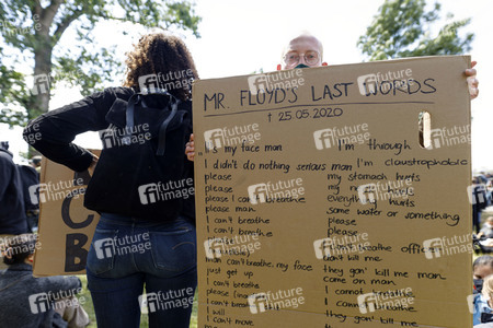 Demonstration 'Black Lives Matter' in Köln