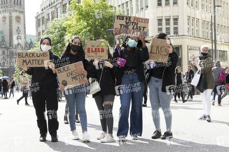 Demonstration 'Enough is Enough! - There can be no Peace without Justice!' in Hamburg