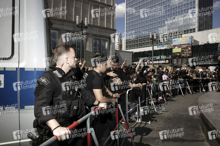 Demonstration 'Silent Demo' in Berlin