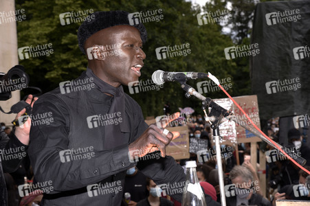 Demonstration 'Silent Protest - Sag Nein zu Rassismus' in München