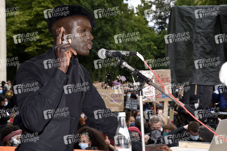 Demonstration 'Silent Protest - Sag Nein zu Rassismus' in München