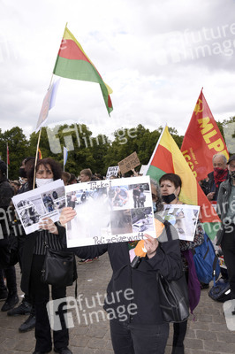 Demonstration 'Silent Protest - Sag Nein zu Rassismus' in München