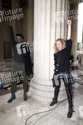 Demonstration 'Silent Protest - Sag Nein zu Rassismus' in München