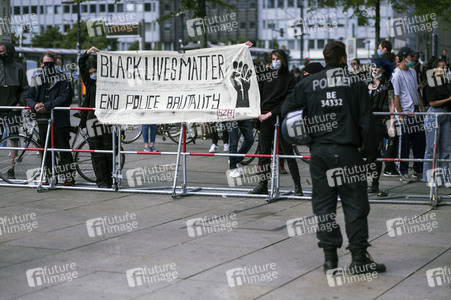Demonstration 'Silent Demo' in Berlin