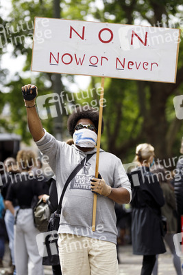Demonstration 'Black Lives Matter' in Köln