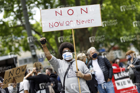 Demonstration 'Black Lives Matter' in Köln