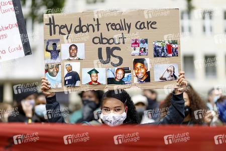 Demonstration 'Black Lives Matter' in Köln