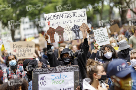 Demonstration 'Black Lives Matter' in Köln