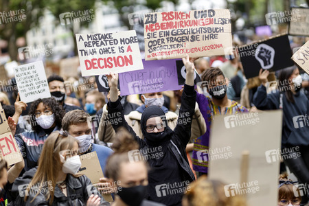 Demonstration 'Black Lives Matter' in Köln