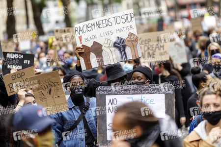 Demonstration 'Black Lives Matter' in Köln