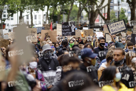 Demonstration 'Black Lives Matter' in Köln