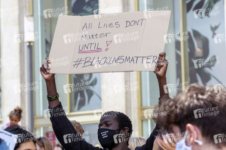 Demonstration 'Silent Demo' in Berlin