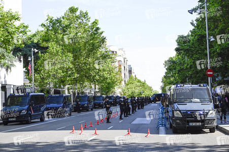 'Black Live Matter' Demonstration in Madrid