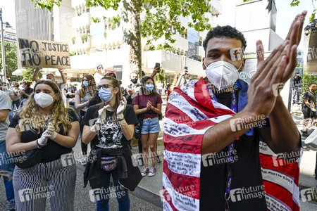 'Black Live Matter' Demonstration in Madrid