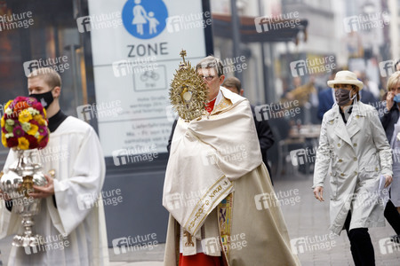 Fronleichnamsprozession in Köln