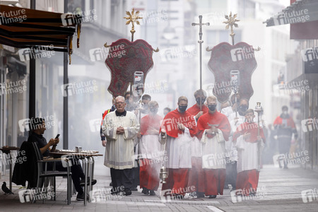 Fronleichnamsprozession in Köln