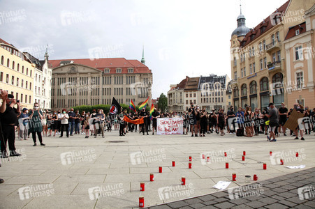Black Lives Matter Mahnwache in Görlitz