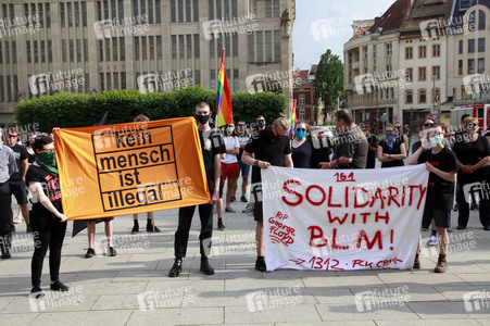 Black Lives Matter Mahnwache in Görlitz