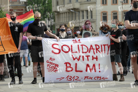 Black Lives Matter Mahnwache in Görlitz