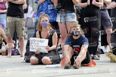 Black Lives Matter Mahnwache in Görlitz