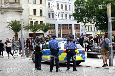 Black Lives Matter Mahnwache in Görlitz