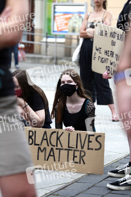 Black Lives Matter Mahnwache in Görlitz