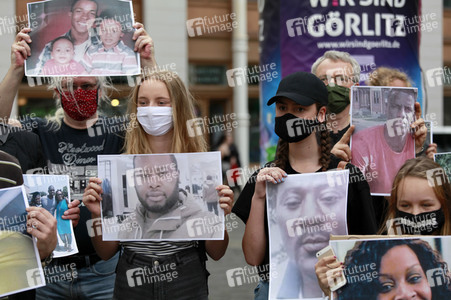 Black Lives Matter Mahnwache in Görlitz