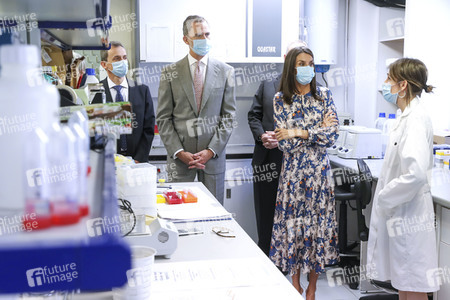 Royals besuchen das Naturwissenschaftliche Museum in Madrid