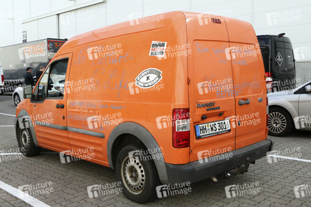 Autokorso unter dem Motto 'EVENTuell nie wieder' in Hamburg