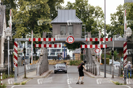 Deutzer Drehbrücke in Köln