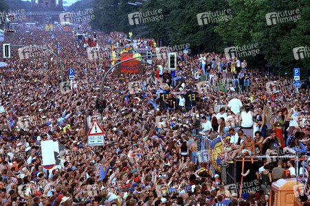 Loveparade 1997 in Berlin