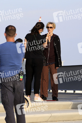 Dreharbeiten 'Blöd gelaufen - Danke für den Abschied' in Hamburg