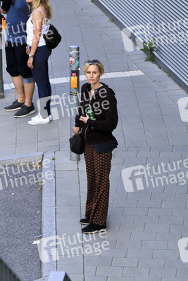 Dreharbeiten 'Blöd gelaufen - Danke für den Abschied' in Hamburg