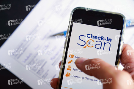 Symbolfoto Digitaler Hotel Check-In