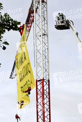 Greenpeace Protest in Madrid