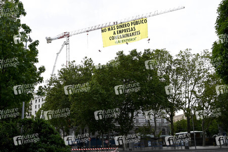 Greenpeace Protest in Madrid