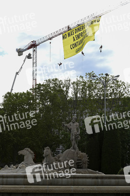 Greenpeace Protest in Madrid