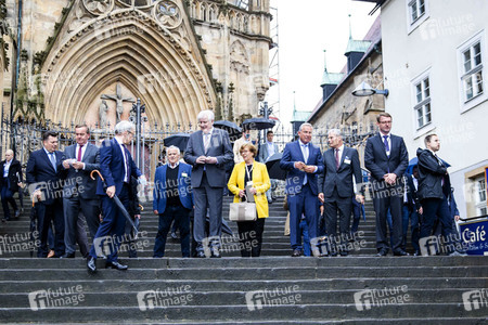 Pressetermin bei der Innenministerkonferenz 2020 in Erfurt