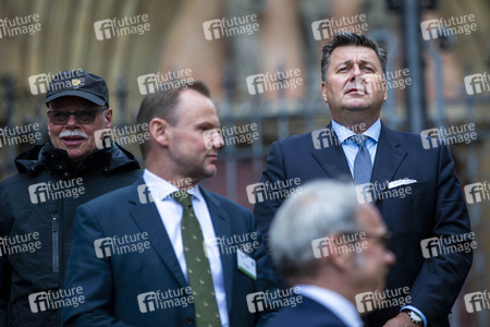 Pressetermin bei der Innenministerkonferenz 2020 in Erfurt